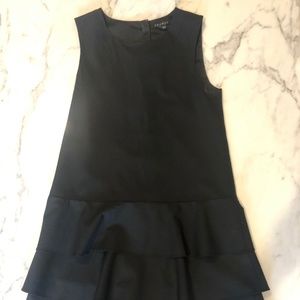 Theory black dress size